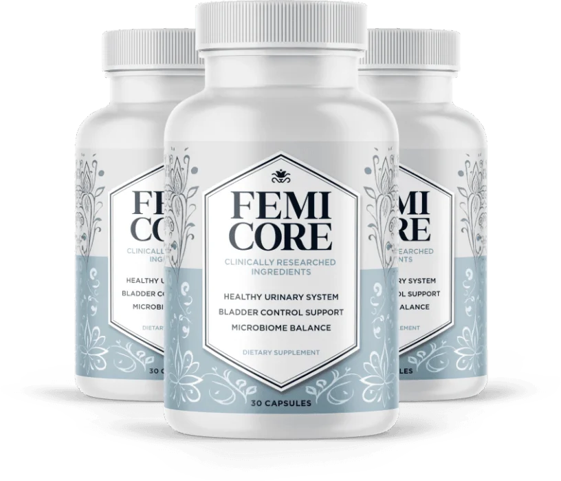 FemiCore three bottle bundle